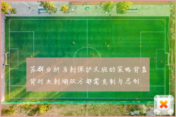 苏群分析马刺保护文班的策略背靠背对决刺湖双方都需克制与忍耐